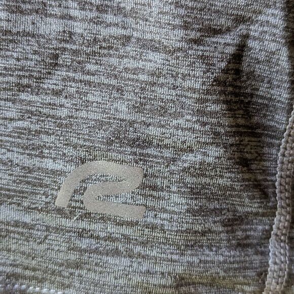 R-GEAR IN THE ZONE MEN'S 1/4 ZIP HOODIE sz M Heathered Charcoal NWT - Picture 8 of 10